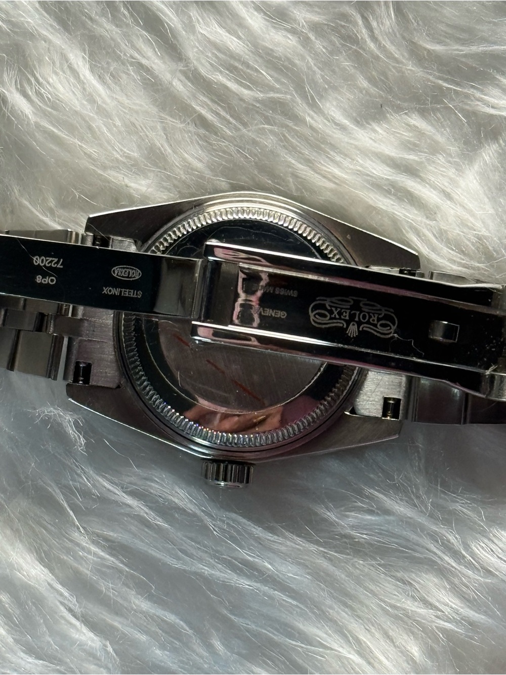 Stainless Steel Women's Watch with Mother-of-Pearl Dial and Crystal Accents - Picture 12 of 12